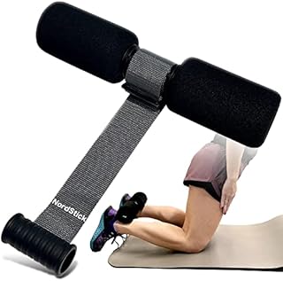 NordStick Nordic Hamstring Curl Strap - Original - Perform Nordic Curls Anytime, Anywhere - Upgraded Stability Premium Comfort - Strength Training for Men and Women - 10 Second Setup, 350LB Cap Squat