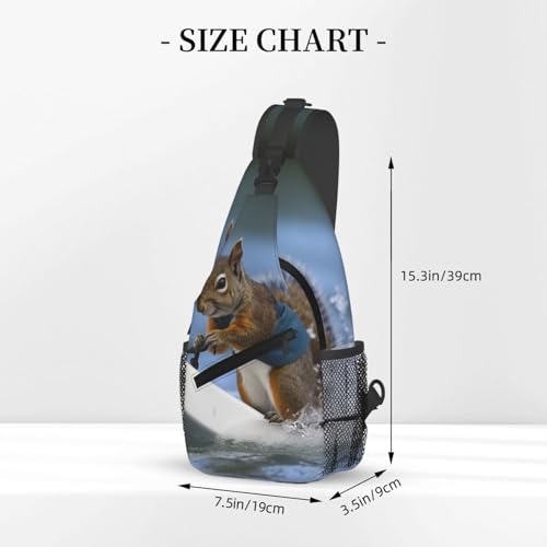 Bolso tipo bandolera cruzado negro para adultos miniatura 3