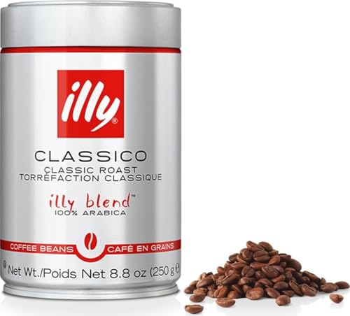 Illy Classico Whole Bean Coffee, Medium Roast...