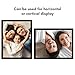 Americanflat 20x26 Picture Frame with Polished Plexiglass - Black Picture Frame - Wide Photo Frames Made of Engineered Wood for Vertical or Horizontal Wall Display - Epic Collection - Black