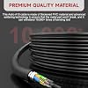 A50 Aux Cable with Inline Mute & Volume Control Compatible with Astro A10, A30, A40 TR, A40, A50 Headset Cord, for Xbox One, PS4, PS5 Controller, 6.6ft