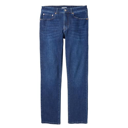Fair Harbor The Ultra-Stretch Driftwood Denim –– Men's Straight-Fit Denim Pant, 32-Inch Inseam – Soft-Stretch, Authentic Wash