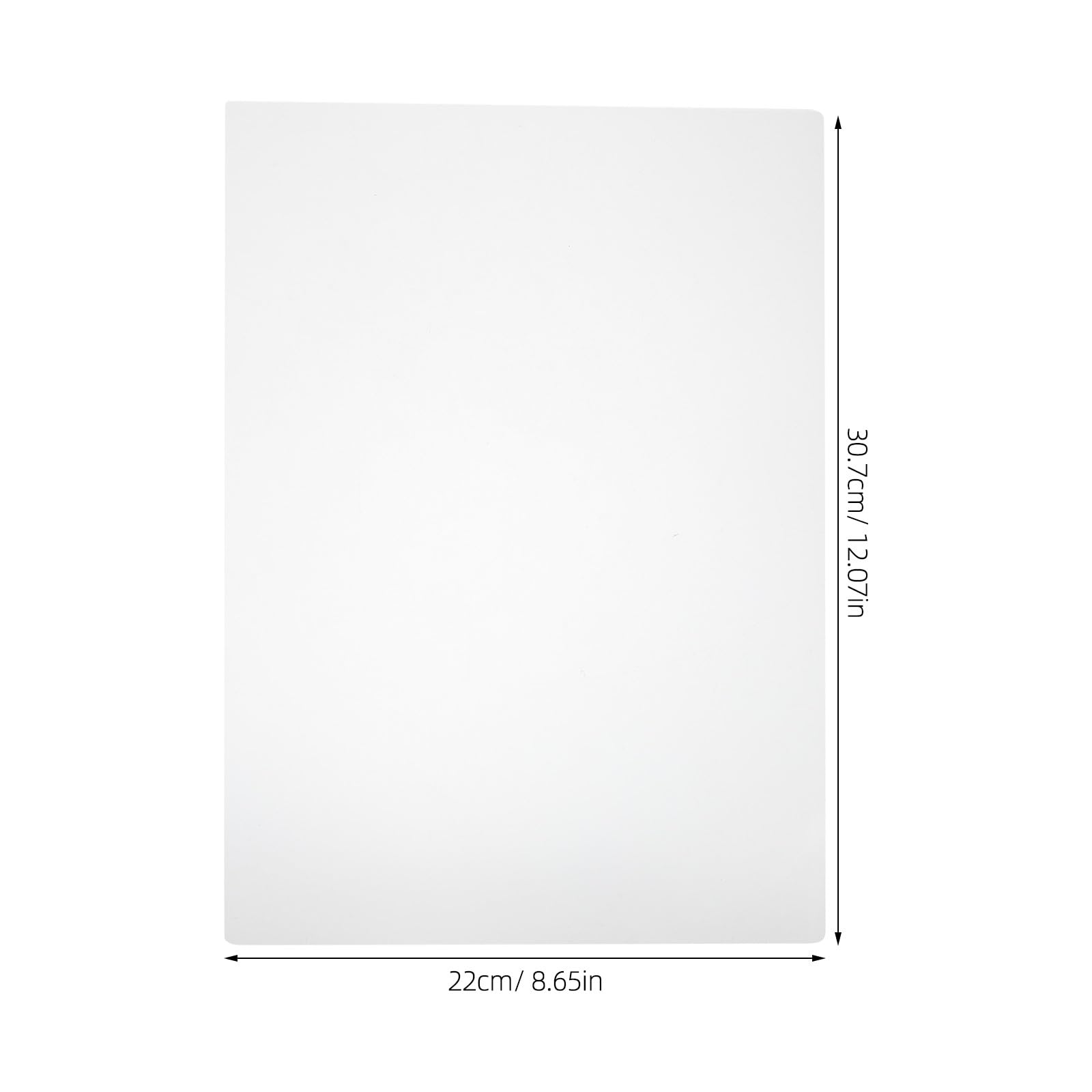 Feuilles de Plastification Transparentes Pet Eva 100 Pièces 60 Microns