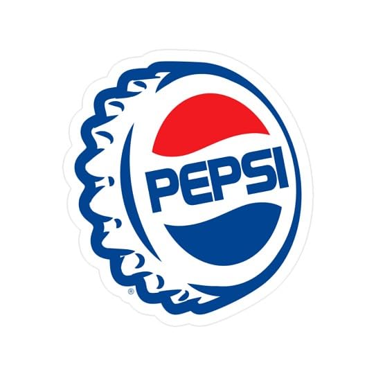 Amazon.com: CafePress 90S Pepsi Logo Cap Small Die Cut Sticker, 3