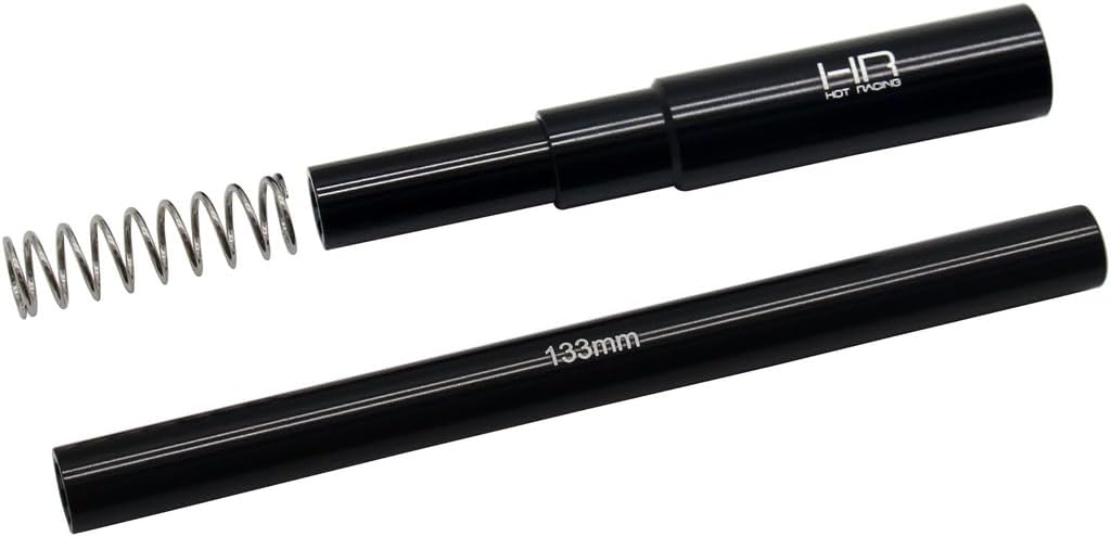 Hot Racing TFF125HM01 Aluminum Reinforce Slider Driveshaft MWB Chassis