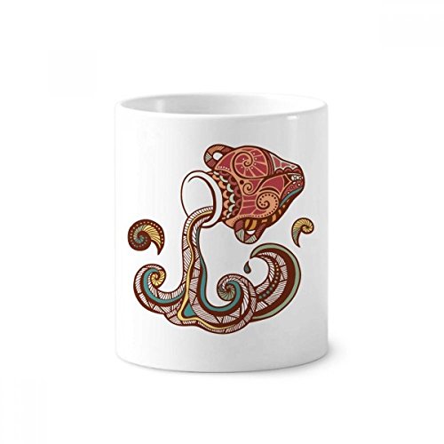 Cadeau Verseau signe astrologique tasse blanche en céramique pour anniversaire