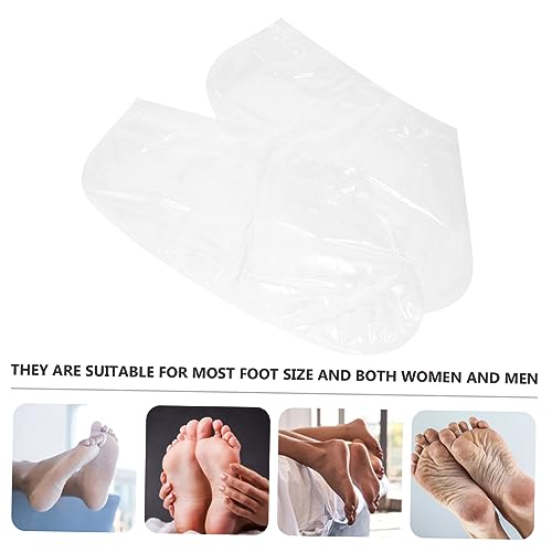 Healeved 2pares Mascarilla Exfoliante para Pies Removedor de Callos y Pelador para Cuidado de Pies y Suavidad - imagen 3