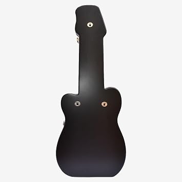 Hard Rock Guitar Shaped Pin Display Case Black