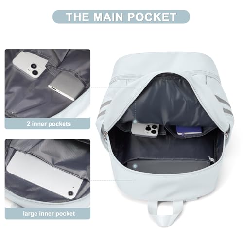 Image of coofay Gym Backpack For Women, Gym Bag with Shoe Compartment