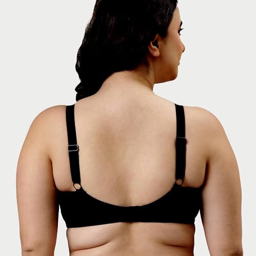 Image of Enamor Innovations Fabcool M-Frame Side Shaper Panel Women's Cotton Everyday Bra - Non Padded, Wirefree, Full Coverage - A014 (Available in Plus Sizes)