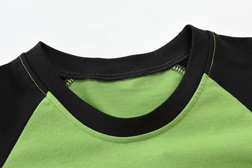 DDSOL Toddler Baby Boys Pajamas 2 Pieces Cotton Sleepwear Set Kids Fall Winter Long Sleeve Jammies3