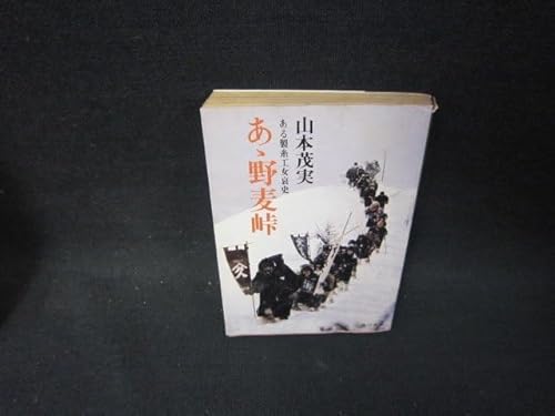 あゝ野麦峠 山本茂美 角川文庫 カバー破れ折れ目有/PDZB あゝ野麦峠 山本茂美 角川文庫 カバー破れ折れ目有/PDZB