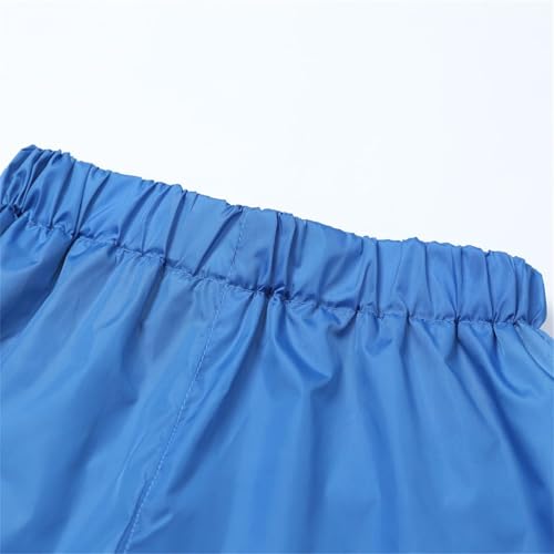 Kids Boys Hooded Rain Jackets Outfits Dinosaur Snap Button Thin Water Resistant Coats Pants Girls Cozy Windbreaker Sets3