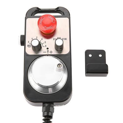 Manuale elettronico 5 V Generatore di impulsi CNC Pulser Handy Pulser CNC Whelelele. 【Compatibilità versatile】 - Questa ruota della macchina per incisione non è un robusto controllo della mano; È altamente versatile e compatibile con varie macchine e macchine stampa a CNC. Serve per la posizione e la segmentazione, funzioni che aumentano l'efficienza del tuo. Sia che tu stia lavorando su progetti intricati o stampe su larga scala, questo ruota della mano si adatta perfettamente al tuo