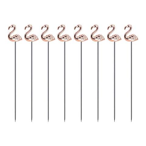 Flamingo Martini Cocktail Picks Pack of 8 Cover