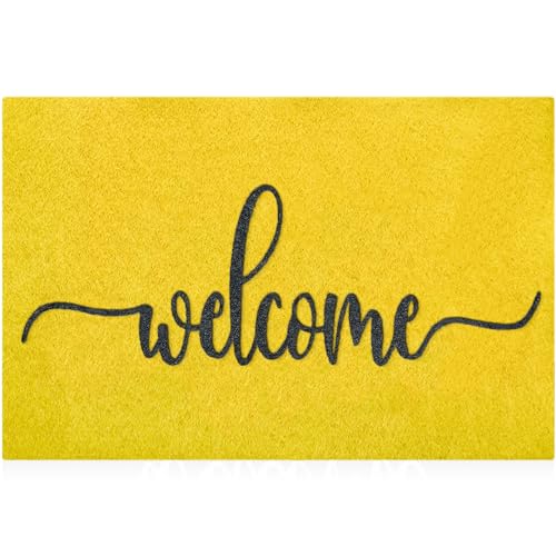 MWAZZLL �C�G���[ �h�A�}�b�g ��^ ���O ���� �E�F���J���}�b�g ���[�v���t�@�C�� �m���X���b�v �h�A�}�b�g 91.44cmx60cm �������ȒP ���փ}�b�g ���ցA�p�e�B�I�A�|�[�`�����p