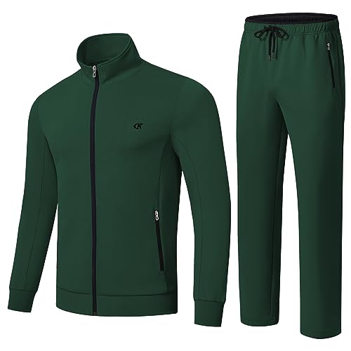 yuyangdpb Men's Tracksuits 2 Piece Outfits Full Zip Sports Sweatsuit Jogging Suits