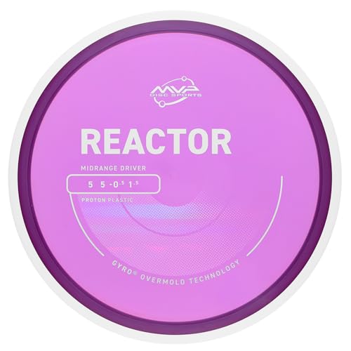 MVP Disc Sports Proton Reactor Disc Golf Midrange (175-180g / Colors May Vary)