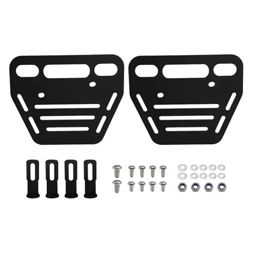 Supports de montage latéraux et porte-bagages moto pour sacoches