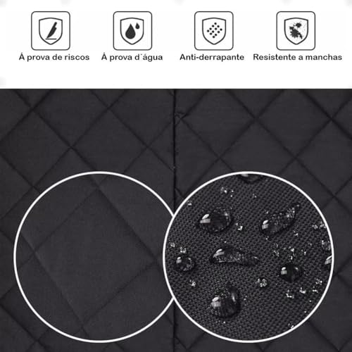 Capa de Proteção Impermeável Capa Para Pet Proteção Banco Traseiro Resistente Modelo Universal Multi