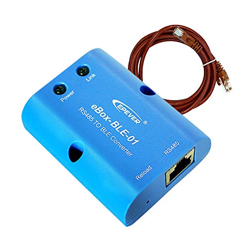 EPEVER eBOX BLE 01 RS485 to Bluetooth Adapter for MPPT Solar Charge Controller Communication Wireless Monitoring by Mobile Phone APP (eBox-BLE-01)