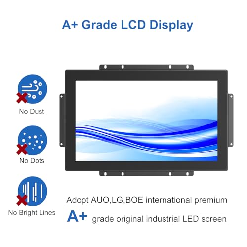 Image of GreenTouch 15.6 inch Android 11.0 Touchscreen PC Monitor, 16:9 FHD 1080P, WiFi and Built-in Speakers, RK3566 4GB RAM & 32GB ROM for Industrial and Business Applications