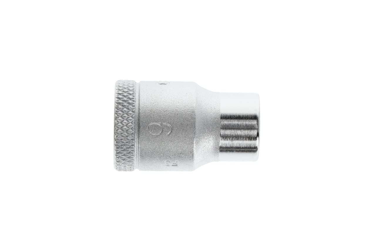 GEDORE Inserto per Chiave a Bussola, Attacco 3/8 pollici, 10 mm, Bocca Esagonale, Chiave a Bussola 9 mm, Utensile, 30 9, Acciaio Cromato