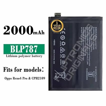 Image of BLP787 Battery for Oppo Reno 4 Pro Battery with 1 Year Warranty****(U98)