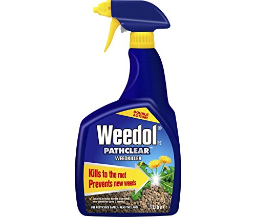 Weedol Brand Weedkiller Gun. Pathclear Weed Killer. Fast Acting. 1 Litre Spray.