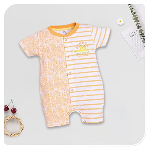 Image of BABY GO Baby Boys HALFSLEEVE ROMPER