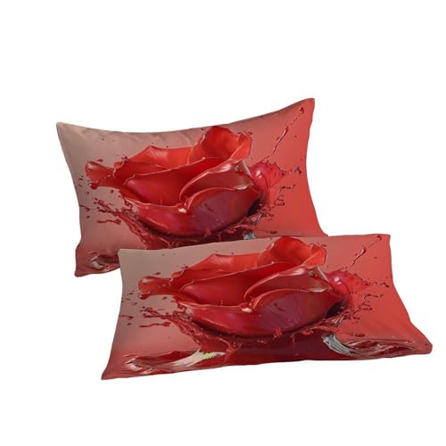 Housses de couettes roses pour illuminer votre chambre double avec douceur - 7