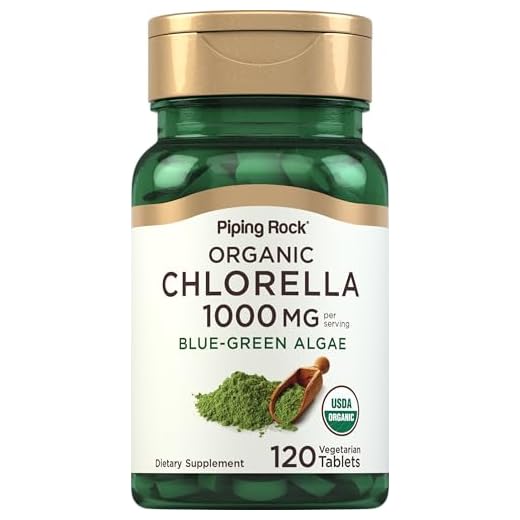 High-Potency 1000mg Chlorella Tablets