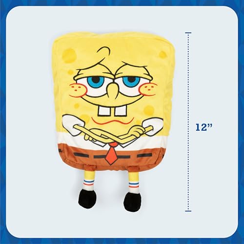 Image of Happy Helpers SpongeBob By Relatable, The Cozy Comfort That's Anything But Boring, Get Relief With This Plush Heating Pad For Period Cramps and Body Pain, Includes 1 Microwavable SpongeBob Heating Pad