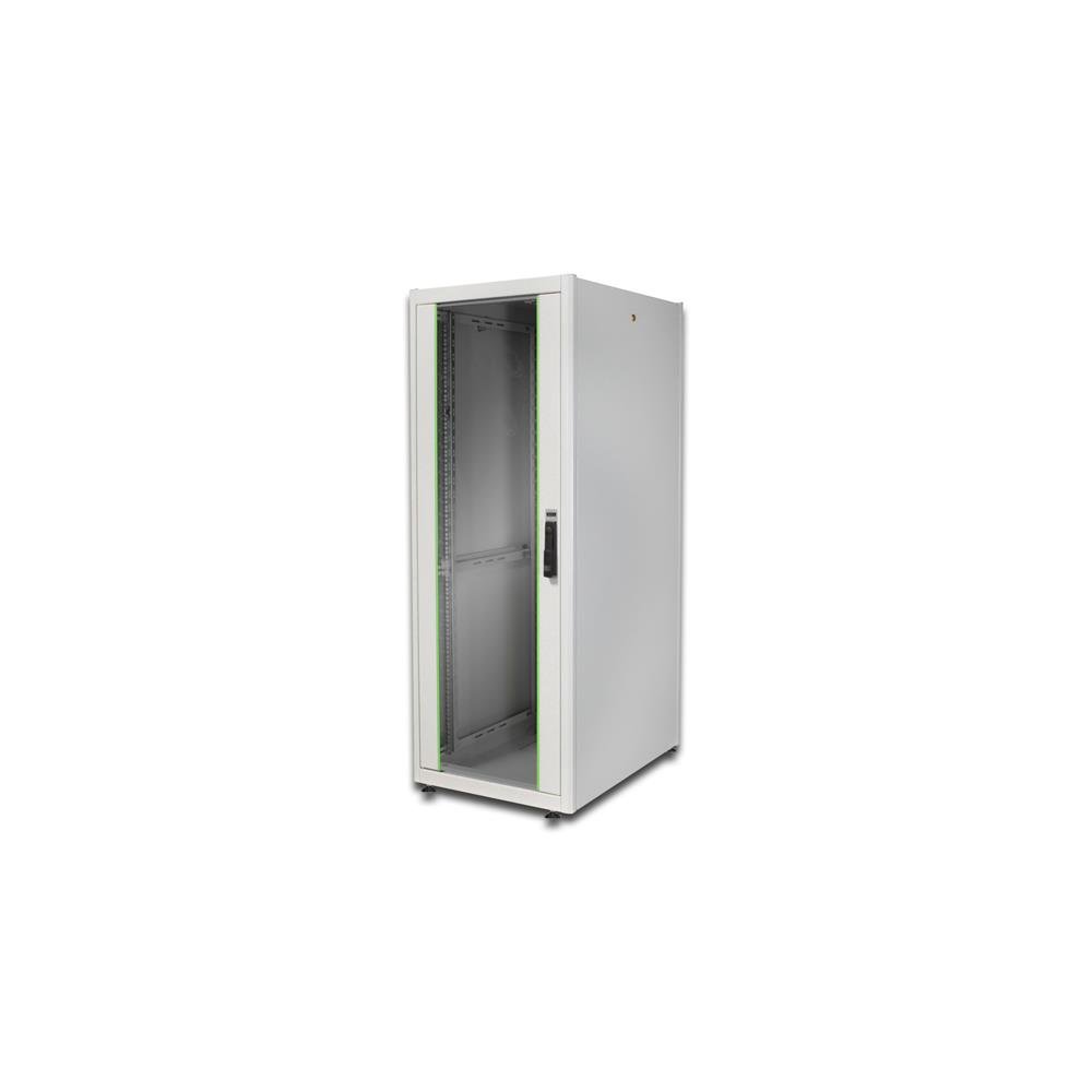 DIGITUS Armoire réseau 19 Pouces 32U - 60x80 cm - série Dynamic Basic - Charge admissible 600 kg - Profondeur utile 750 mm - Gris