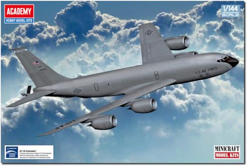 Academy 120116 492638 1/144 USAF Kc-135R Strato Tanker, White