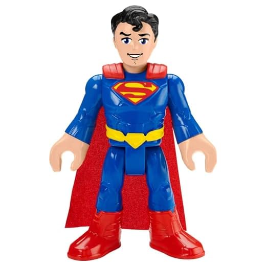 Fisher-Price Imaginext- Imaginext DC Super Friends Superman, Multicolor (Mattel GPT43)