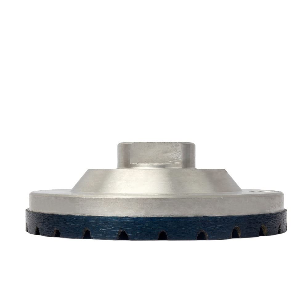 Disco Desbaste Hormigon Rueda de Copa de Esmerilado Turbo de Diamante Grano Grueso for Suelo de Granito de hormigón Rueda de Esmerilado de Diamante a Base de Aluminio Disco Diamante (Size : 5-8-11)