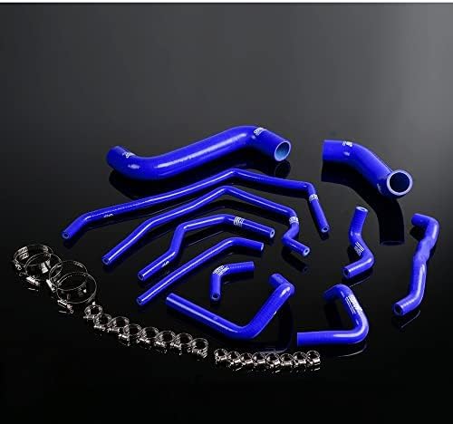 Miniatura 8 de Manguera de radiador de silicona negra compatible con Subaru Impreza WRX STI GDAGDB GGAGGB EJ207 2002-2006