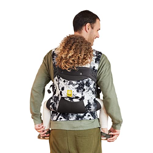 Image of LÍLLÉbaby 3-in-1 Ergonomic CarryOn Airflow - Toddler Carrier - with Lumbar Support & Breathable Mesh - for Children 25-60 lbs - Perfect for Hiking, Travel and Everyday Family Events - Galaxy Space Dye