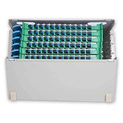 Panel ODF de fibra óptica de alta densidad 72 puertos SC tipo pull