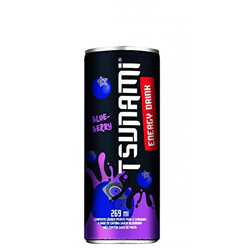 Energético Tsunami Blueberry Lata 269ml
