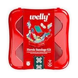 Welly Bandages | Heroic Kit - Bravery Badges | Adhesive Flexible Fabric, Waterproof, and Hydrocolloi