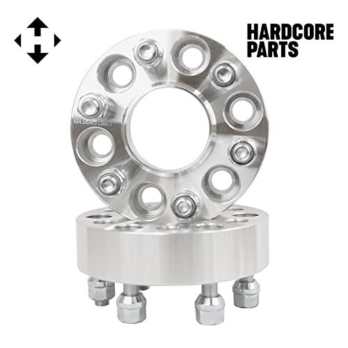 2Pc Wheel Spacers Adapters 3" (1.5 Inch Per Side) For 6X4.5 (6X114.3) Hubcentric Vehicle To 6X4.5 Wheel Patterns With M12-1.25 Threads - Fits Nissan Frontier Pathfinder Xterra #TOP1