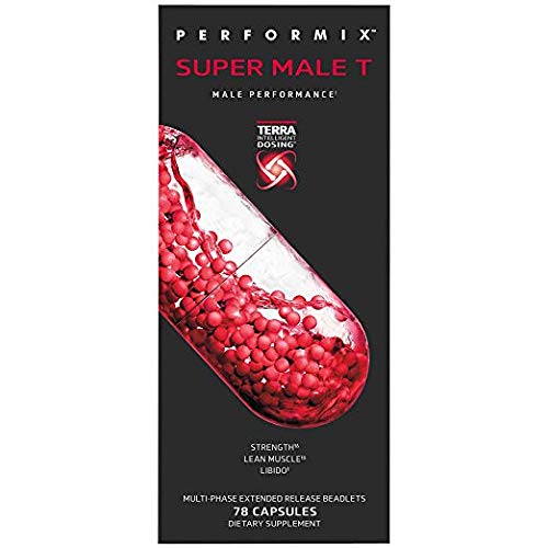 Performix Super Male T Testosterone Booster - Naturally Enhances Testosterone Levels for Strength