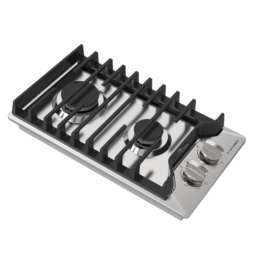 ThermoMate 12 Inch 2-Burner Gas Cooktop