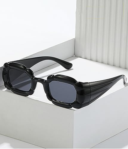 EYLRIM Fashion Y2K Square Sunglasses for Women Festival Party Candy Color Punk Sun Glasses2