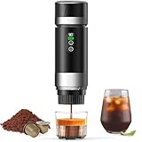 Gubbett Machine &agrave; Cafe Portable,Machine &agrave; Caf&eacute; Espresso Portable 3 en 1...