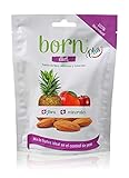 Born Plus Diet - Mix de Fruta Semideshidratada y Frutos Secos 100% Naturales - Vegetariano, Vegano, Paleo, sin Gluten, sin Lactosa, sin Azúcar Refinado - Doy Pack 55 G