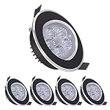 【Flexible Juliwinkelbeleuchtung】: Die LED Einbaustrahler ist mit 240 Grad Richtungen schwenkbar und dimmbar. Beleuchtungszeit von ca. 8 Stunden pro Tag.