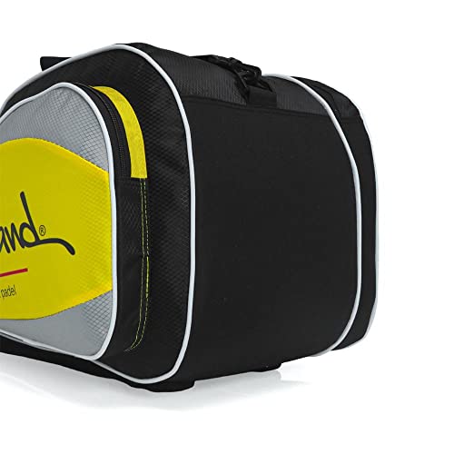 Raqueteira Quicksand Fun Beach Tennis Preta e Amarela